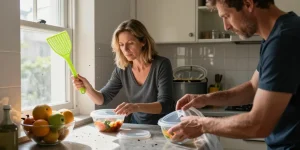 envahi par les mouches