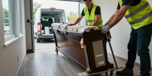 peut on coucher un piano pour le transporter