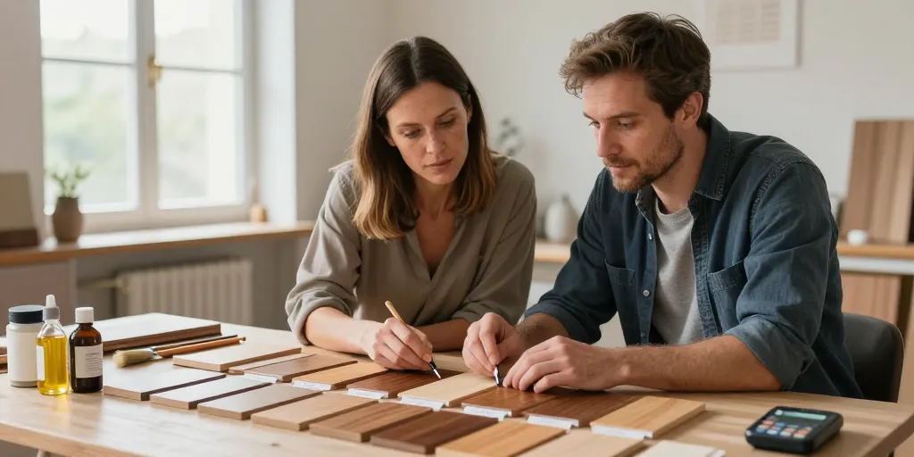 Bois en décoration : comment choisir les essences, teintes et finitions adaptées