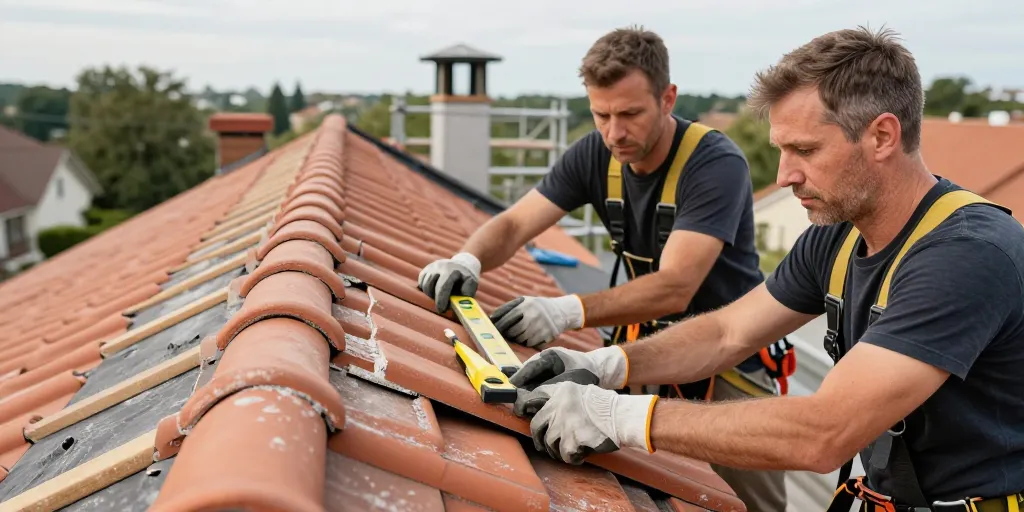 comment faire toiture tuile