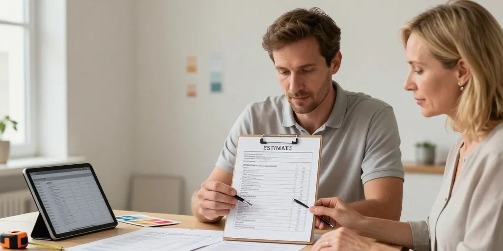 modele devis peinture