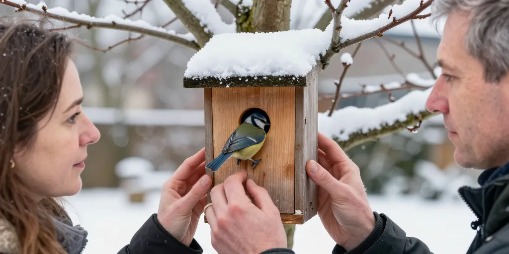 ou dorment les mesanges l'hiver