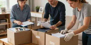 comment vider une maison apres deces