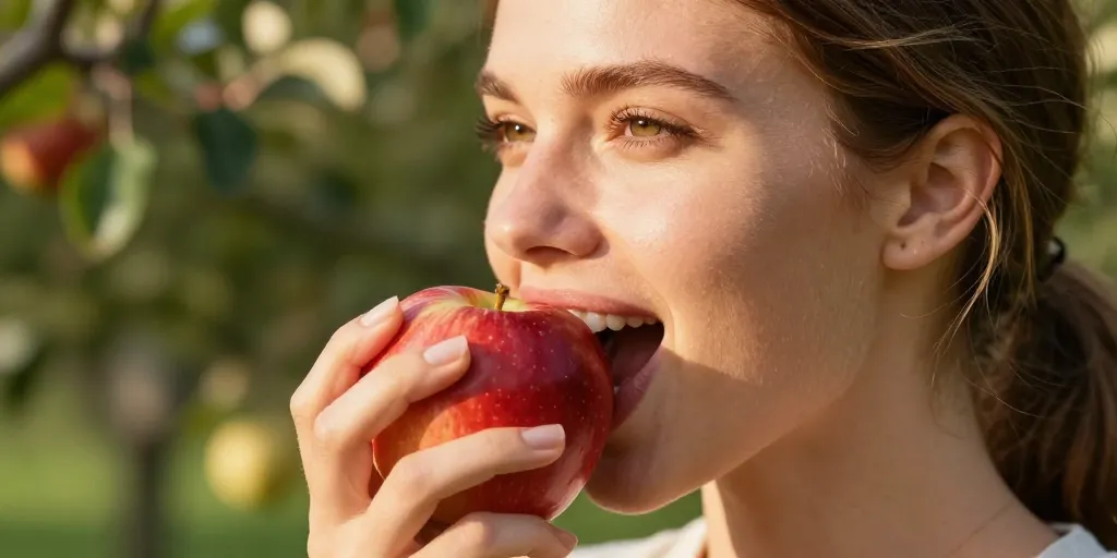 pomme à croquer