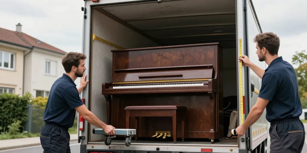 Quel camion pour transporter un piano ?