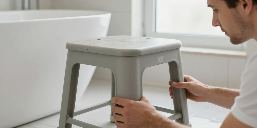 tabouret de salle de bain
