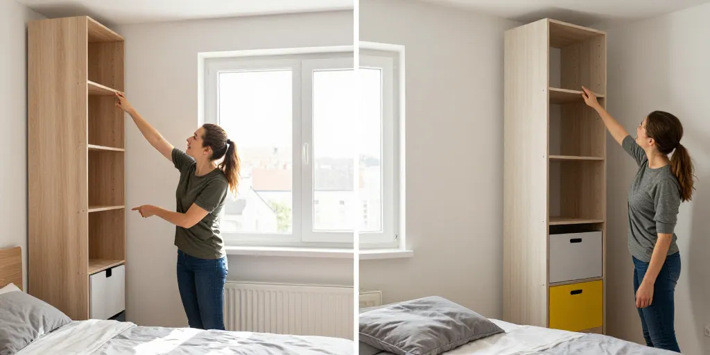 optimiser l'espace dans une petite chambre