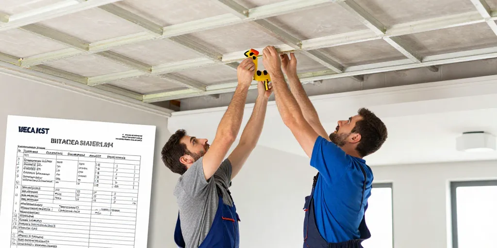 réglementation faux plafond habitation