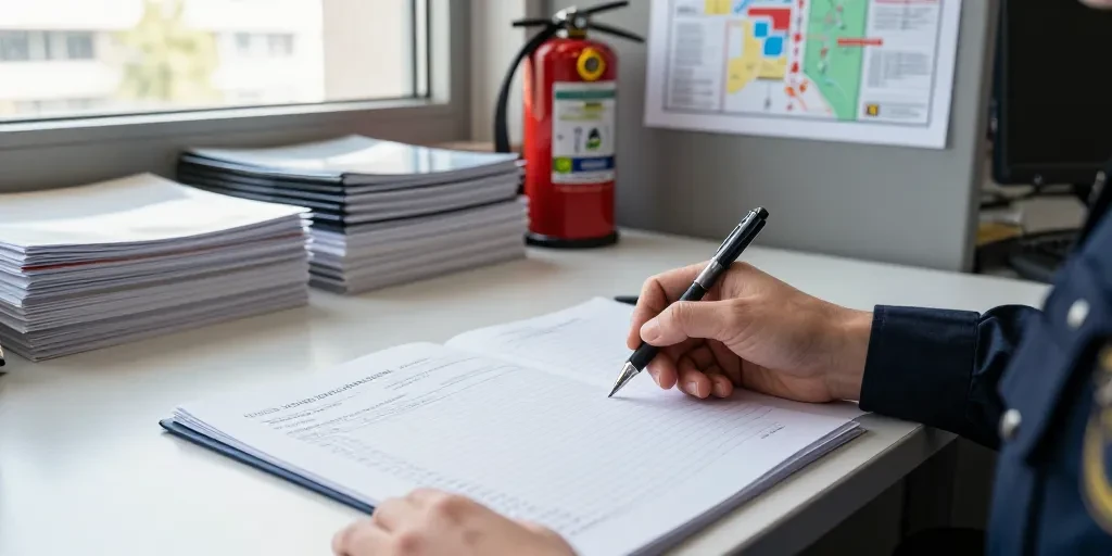 registre de sécurité incendie