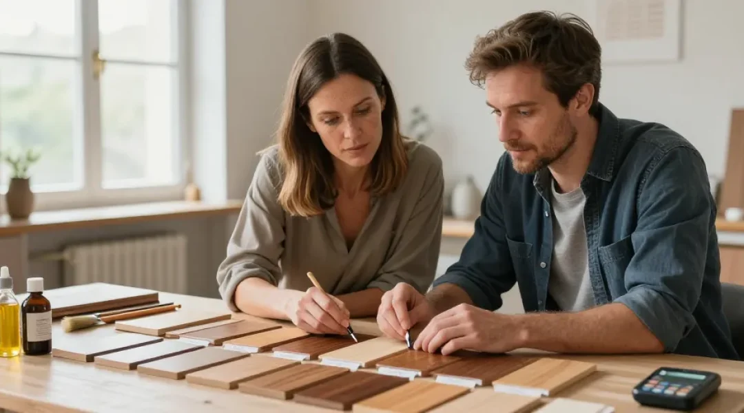 Bois en décoration : comment choisir les essences, teintes et finitions adaptées