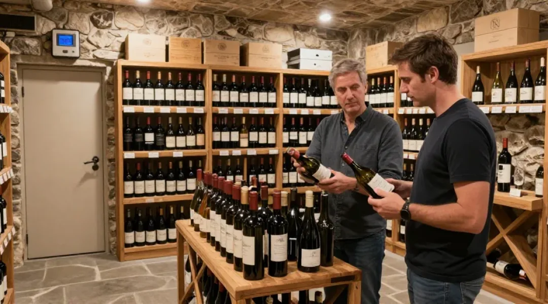 cave a vin en sous sol