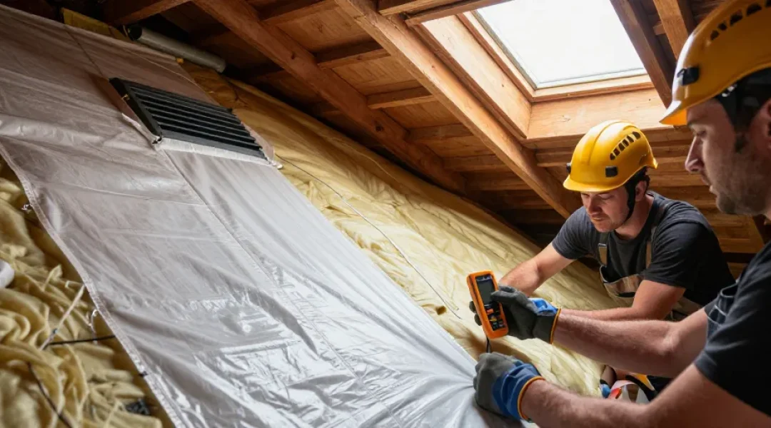 comment éviter la condensation sous toiture