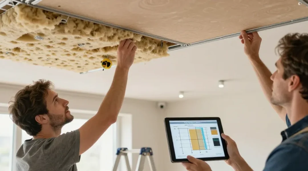 comment isoler un plafond du bruit des voisins