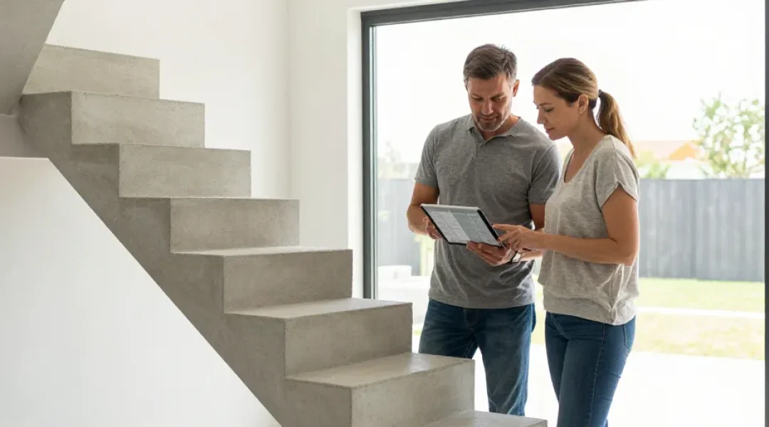escalier béton en kit prix