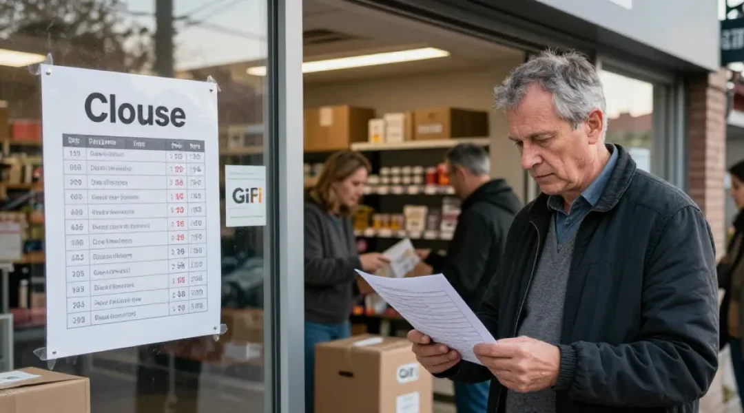 magasins gifi fermeture